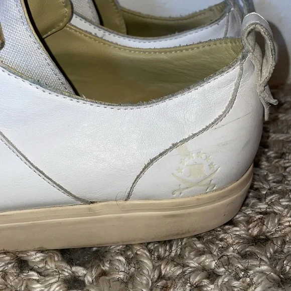 adidas x Randsom rare collab low ride sneakers solid white athletic - Picture 4 of 12